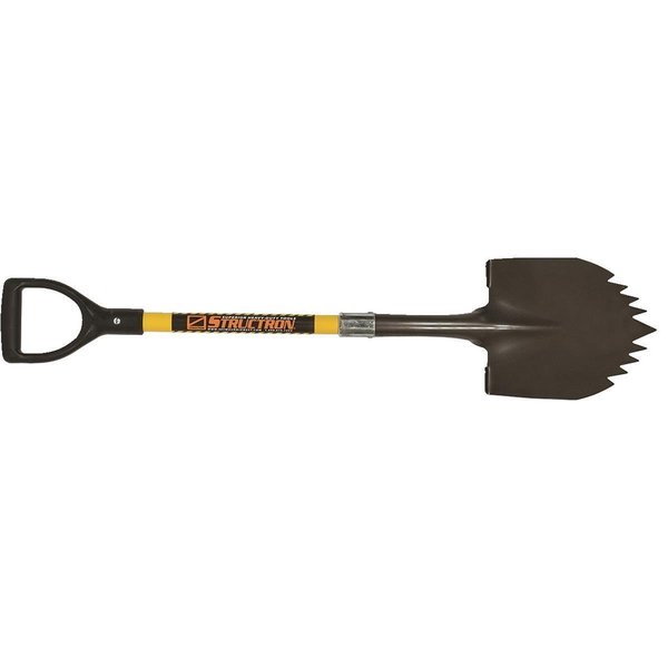 Structron Sawtooth Shovel W/ D-handle 49631